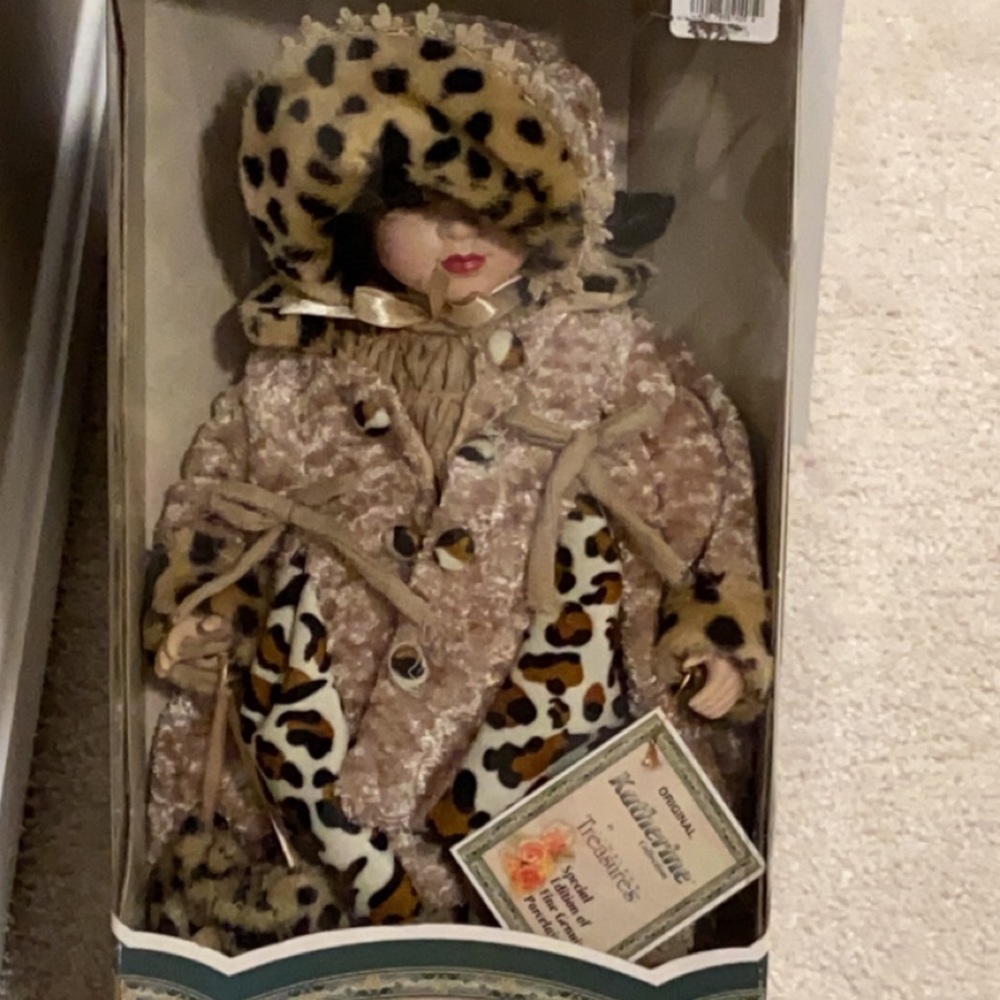 Katherine collection porcelain limited edition collectors doll